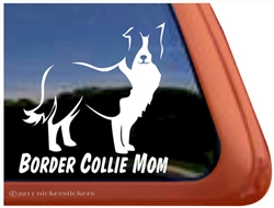 Border Collie Decal 99 Problems M030 8 Inch paw dog Window Sticker 